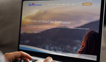 Корпоративний сайт Mediterraneo Hotel Greece - Ярослав Козак - веб-розробник та бізнес-консультант